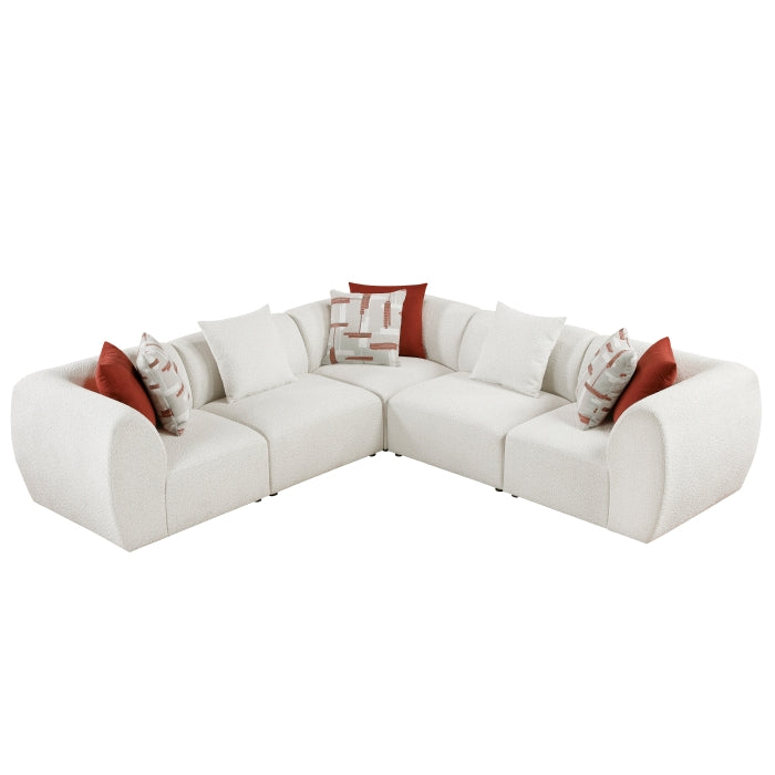 9669CN*3CR2AC (5)5-Piece Modular Sectional - 9669CN*3CR2AC