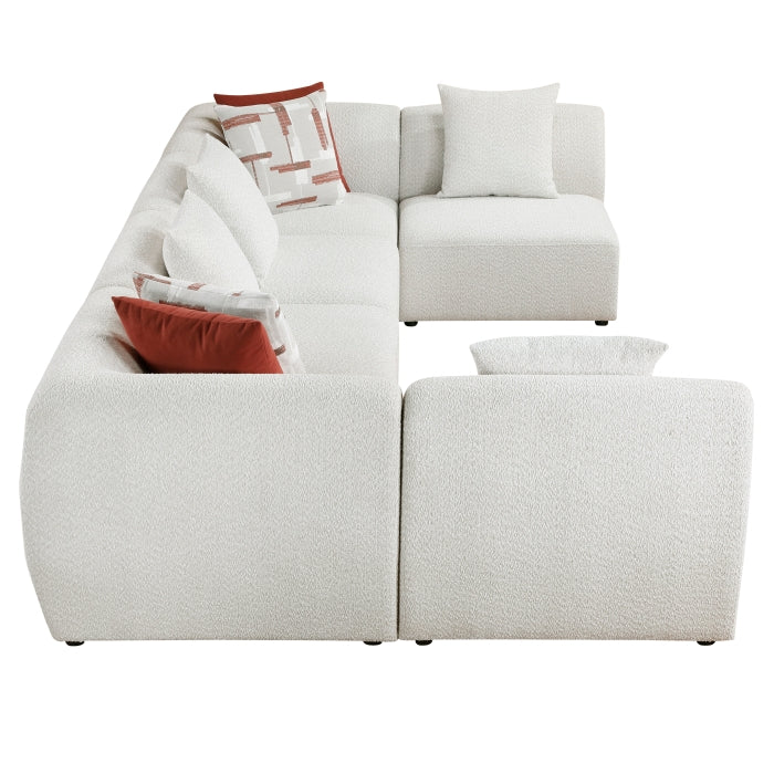 9669CN*62CR4AC (6)6-Piece Modular Sectional - 9669CN*62CR4AC