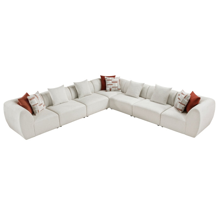 9669CN*73CR4AC (7)7-Piece Modular Sectional - 9669CN*73CR4AC