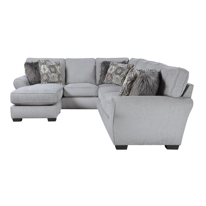 9679GY*SC (2)2-Piece Reversible Sectional - 9679GY*SC