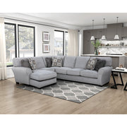 9679GY*SC (2)2-Piece Reversible Sectional - 9679GY*SC