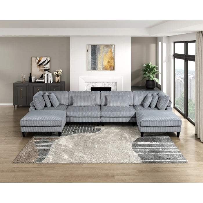 9688GY-4 Ottoman - 9688GY-4