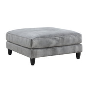 9688GY*42CRACOT (4)4-Piece Modular Sectional with Ottoman - 9688GY*42CRACOT