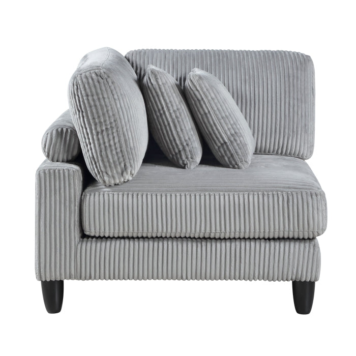 9688GY*53CR2AC (5)5-Piece Modular Sectional - 9688GY*53CR2AC