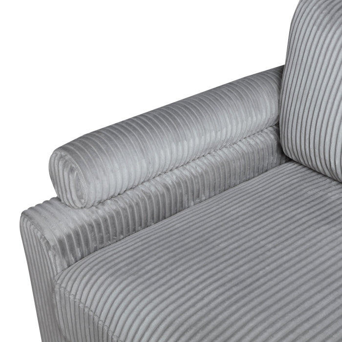 9688GY*53CR2AC (5)5-Piece Modular Sectional - 9688GY*53CR2AC