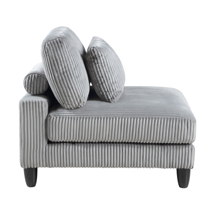 9688GY*53CR2AC (5)5-Piece Modular Sectional - 9688GY*53CR2AC