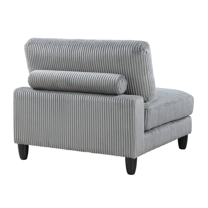 9688GY*53CR2AC (5)5-Piece Modular Sectional - 9688GY*53CR2AC