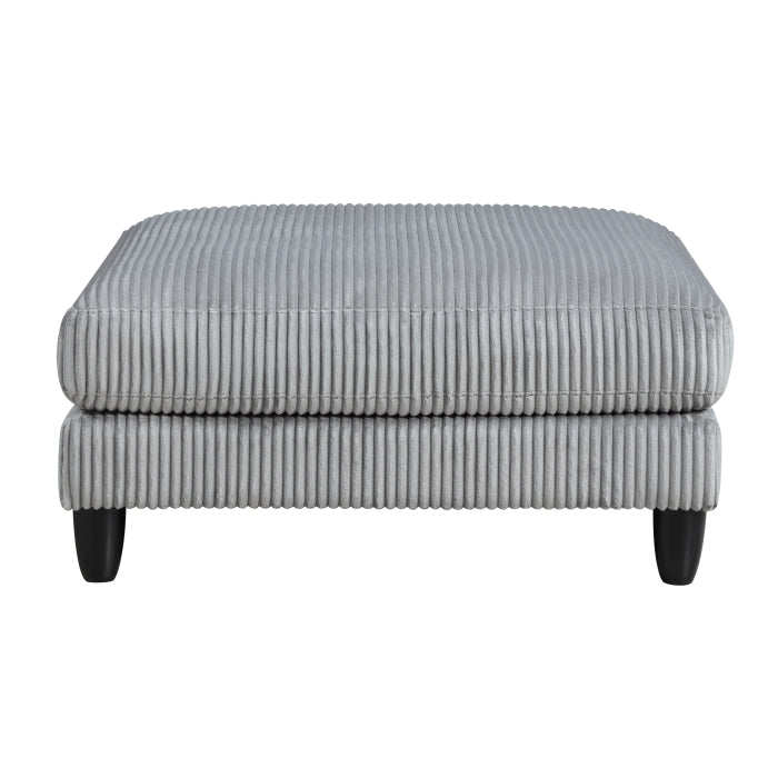 9688GY*62CR3ACOT (6)6-Piece Modular Sectional with Ottoman - 9688GY*62CR3ACOT