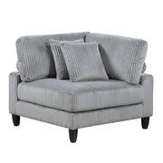 9688GY*63CR3AC (6)6-Piece Modular Sectional - 9688GY*63CR3AC