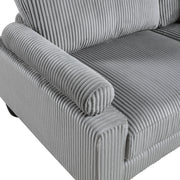 9688GY*63CR3AC (6)6-Piece Modular Sectional - 9688GY*63CR3AC