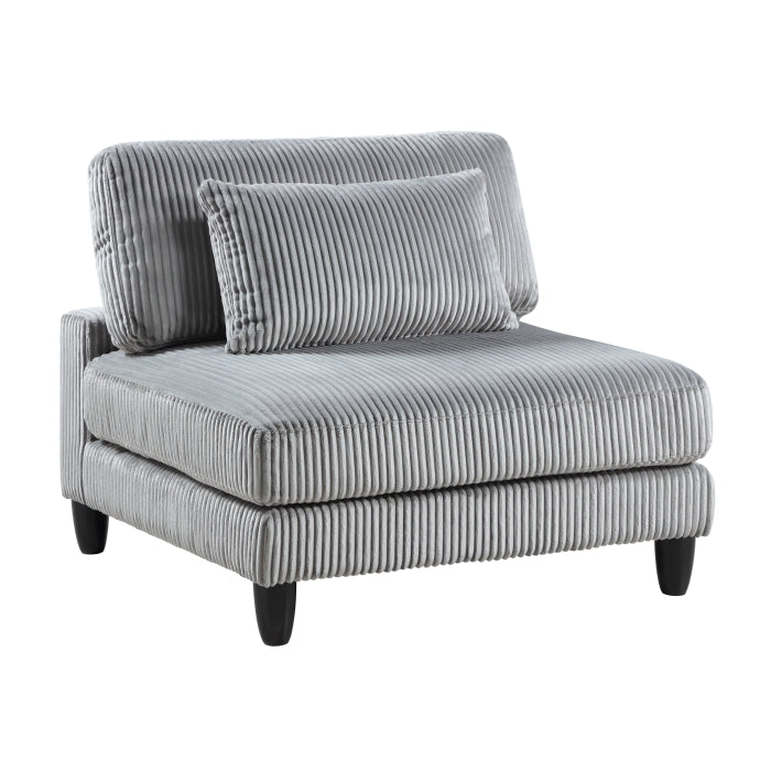 9688GY*63CR3AC (6)6-Piece Modular Sectional - 9688GY*63CR3AC