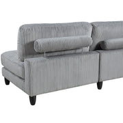 9688GY*63CR3AC (6)6-Piece Modular Sectional - 9688GY*63CR3AC