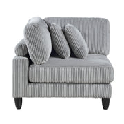 9688GY-CR Corner Seat - 9688GY-CR