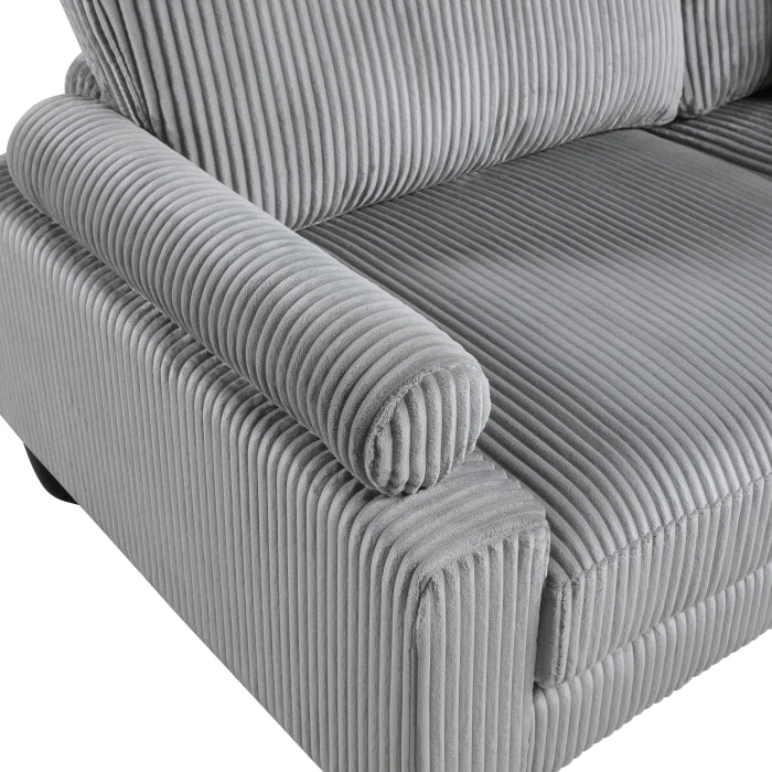 9688GY-CR Corner Seat - 9688GY-CR