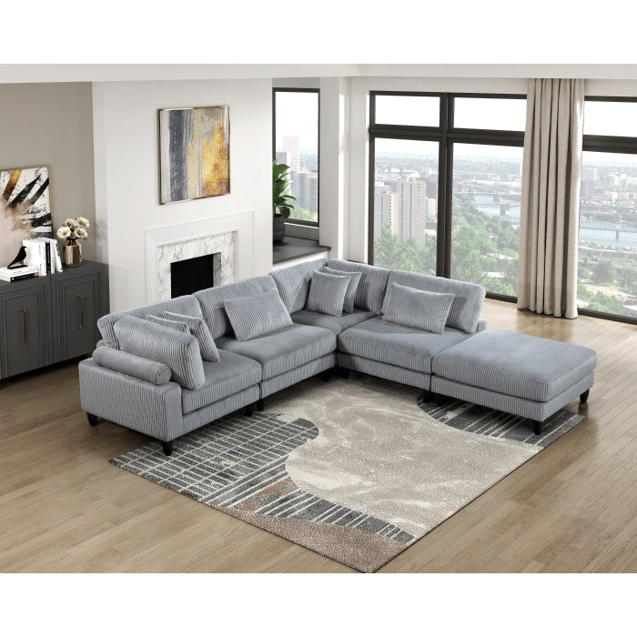 9688GY-CR Corner Seat - 9688GY-CR