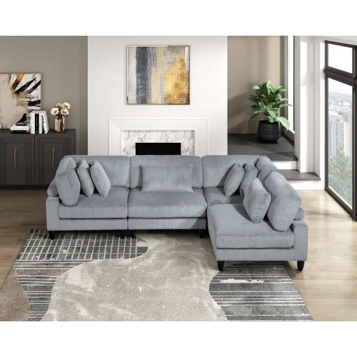 9688GY-CR Corner Seat - 9688GY-CR
