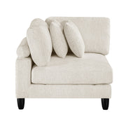 9688NBE*62CR2AC2OT (6)6-Piece Modular Sectional with Ottomans - 9688NBE*62CR2AC2OT