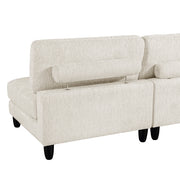 9688NBE*62CR3ACOT (6)6-Piece Modular Sectional with Ottoman - 9688NBE*62CR3ACOT