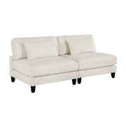 9688NBE*63CR3AC (6)6-Piece Modular Sectional - 9688NBE*63CR3AC