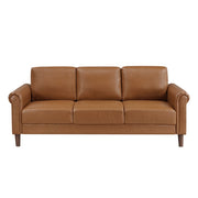 9690BRW*2 2pc Set: Sofa, Love - 9690BRW*2