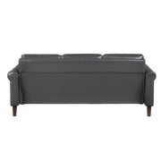 9690DGY*2 2pc Set: Sofa, Love - 9690DGY*2