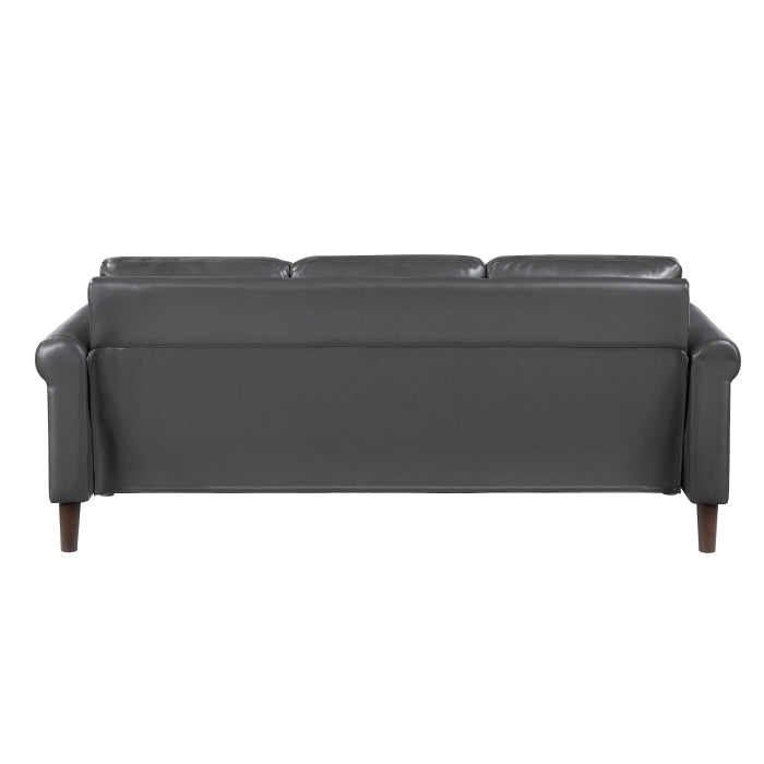 9690DGY*2 2pc Set: Sofa, Love - 9690DGY*2