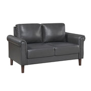 9690DGY*2 2pc Set: Sofa, Love - 9690DGY*2