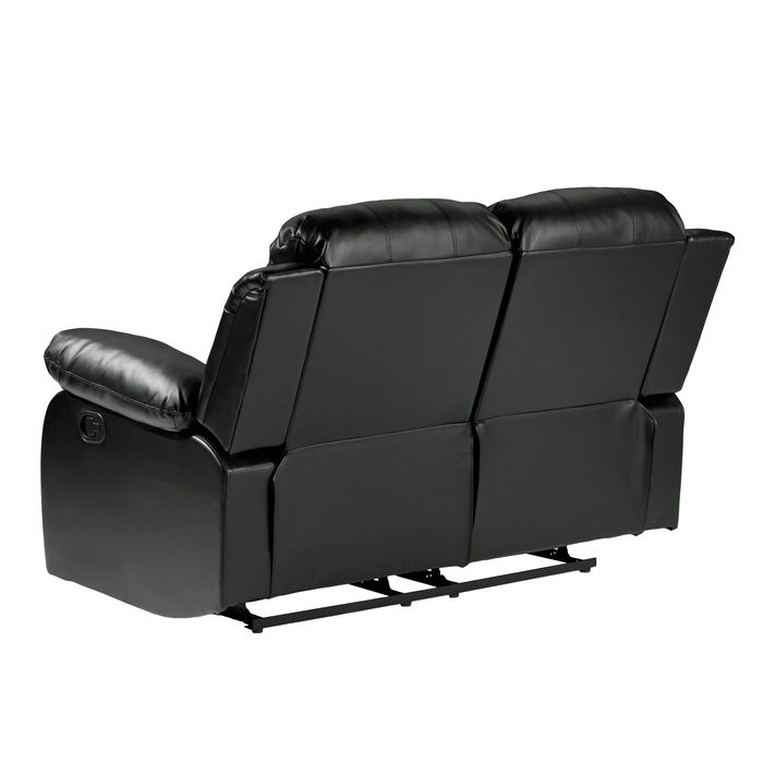 9700BLK*2 2pc Set: Sofa, Love - 9700BLK*2