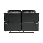 9700BLK*2 2pc Set: Sofa, Love - 9700BLK*2