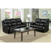 9700BLK-2 Double Reclining Love Seat - 9700BLK-2