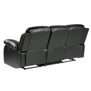 9700BLK-3 Double Reclining Sofa - 9700BLK-3
