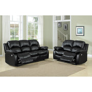 9700BLK-3 Double Reclining Sofa - 9700BLK-3