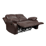9700BRW*2 2pc Set: Sofa, Love - 9700BRW*2