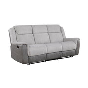 9703GY*2 2pc Set: Sofa, Love - 9703GY*2