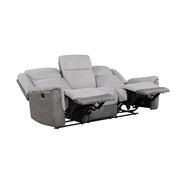9703GY*2 2pc Set: Sofa, Love - 9703GY*2