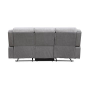 9703GY-3 Double Reclining Sofa - 9703GY-3