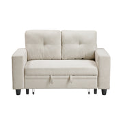 9705BE-2* (2)Love Seat with Pull-out Bed, Shelves and Charging Ports - 9705BE-2*