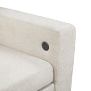 9705BE-2* (2)Love Seat with Pull-out Bed, Shelves and Charging Ports - 9705BE-2*