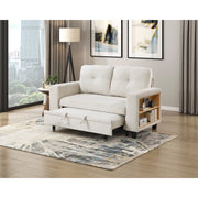 9705BE-2* (2)Love Seat with Pull-out Bed, Shelves and Charging Ports - 9705BE-2*