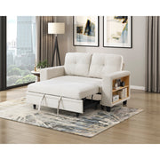 9705BE-2* (2)Love Seat with Pull-out Bed, Shelves and Charging Ports - 9705BE-2*