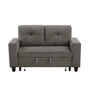 9705DB-2* (2)Love Seat with Pull-out Bed, Shelves and Charging Ports - 9705DB-2*