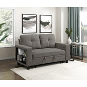9705DB-2* (2)Love Seat with Pull-out Bed, Shelves and Charging Ports - 9705DB-2*