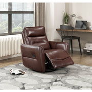 9713BRW-1SW Swivel Glider Reclining Chair - 9713BRW-1SW