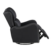 9717BLK-1SW Swivel Glider Reclining Chair - 9717BLK-1SW