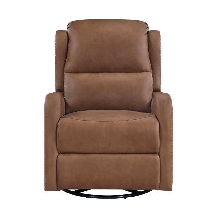9717DBR-1SW Swivel Glider Reclining Chair - 9717DBR-1SW