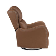 9717DBR-1SW Swivel Glider Reclining Chair - 9717DBR-1SW