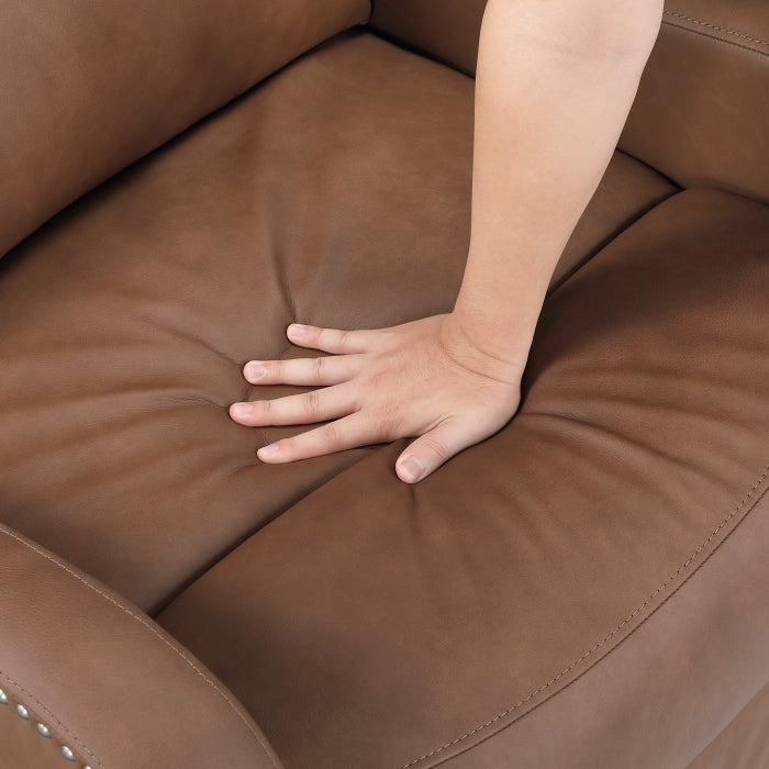 9717DBR-1SW Swivel Glider Reclining Chair - 9717DBR-1SW