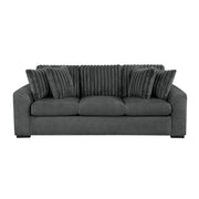 9720DGY*2 2pc Set: Sofa, Love - 9720DGY*2