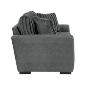 9720DGY*2 2pc Set: Sofa, Love - 9720DGY*2