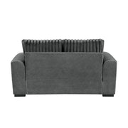 9720DGY*2 2pc Set: Sofa, Love - 9720DGY*2